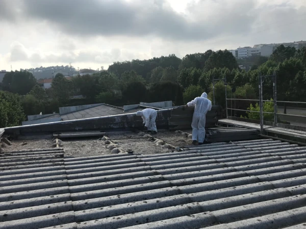 Remoção de amianto